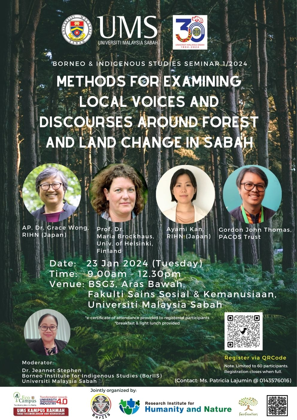 Methods for Examining Local Voices and Discourses Around Forest and Land Change in Sabah