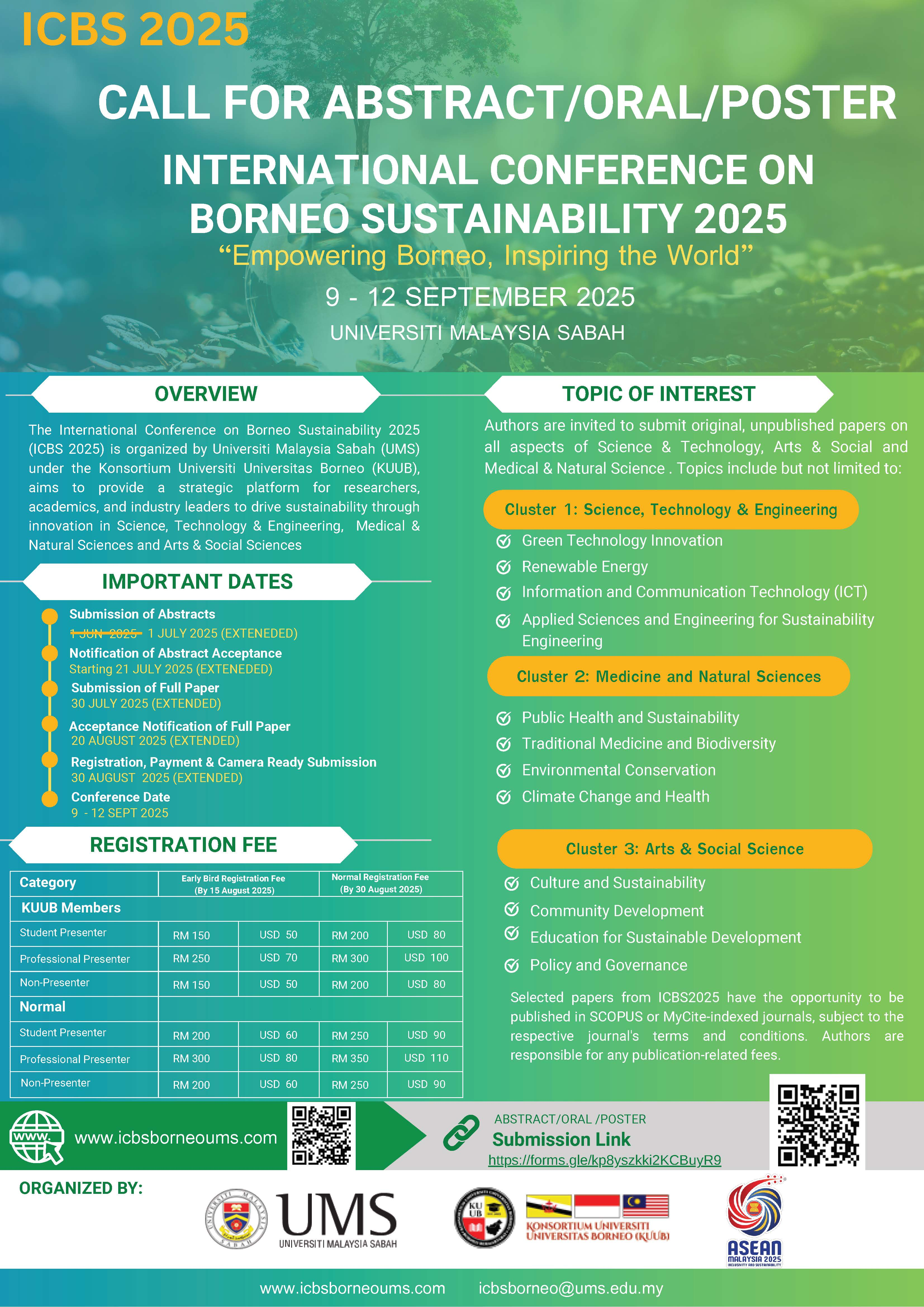 ICBS 2025 - International Conference on Borneo Sustainability 2025