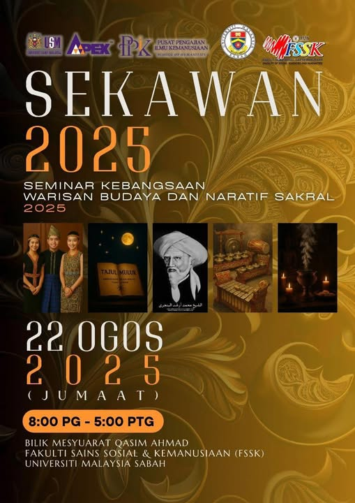 SEKAWAN 2025 - Seminar Kebangsaan Warisan Budaya dan Naratif Sakral 2025