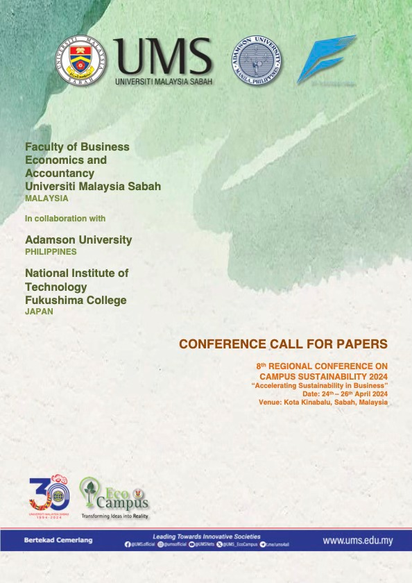 8RCCS2024: 8th Regional Conference on Campus Sustainability 2024