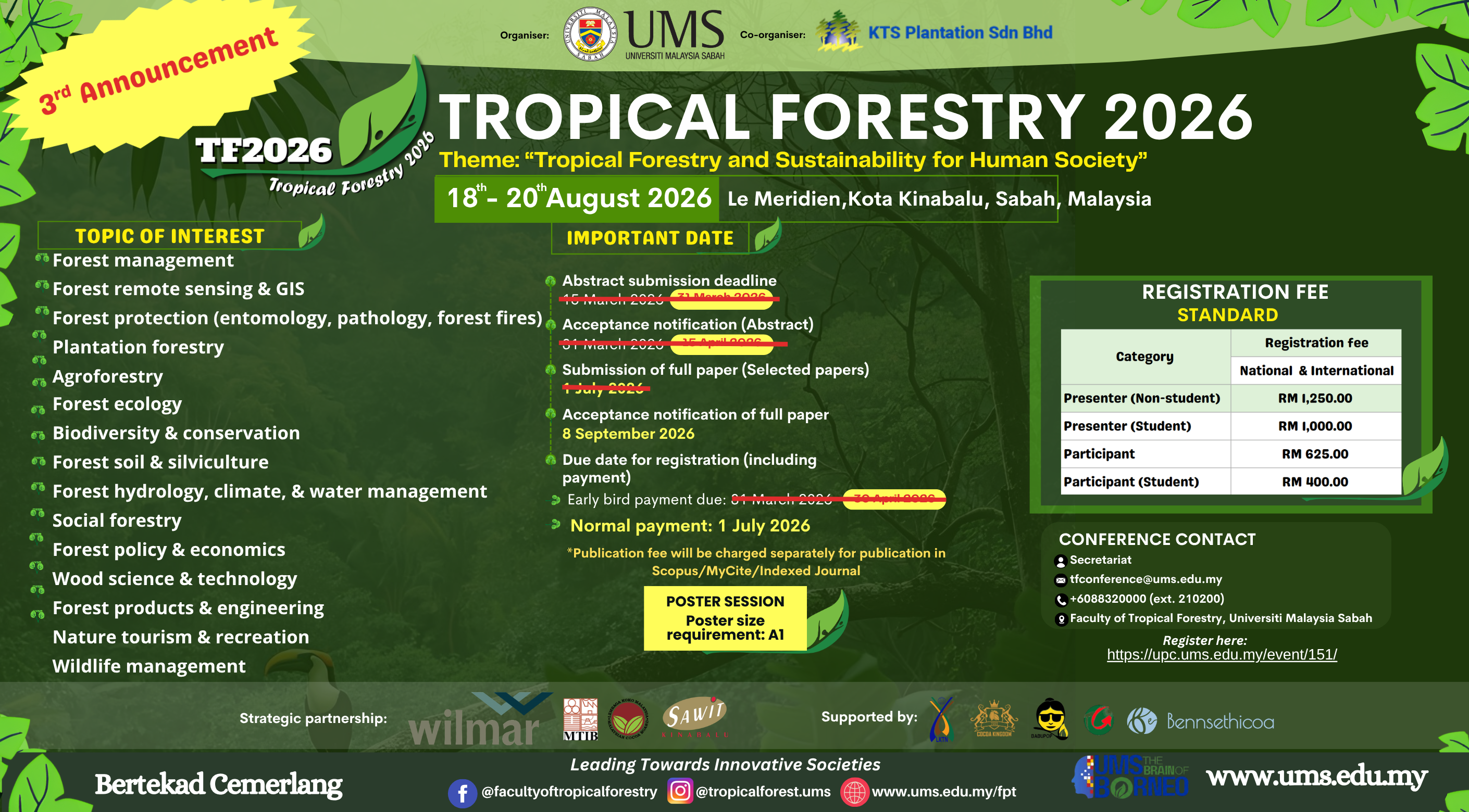 TF2026 - Tropical Forestry 2026
