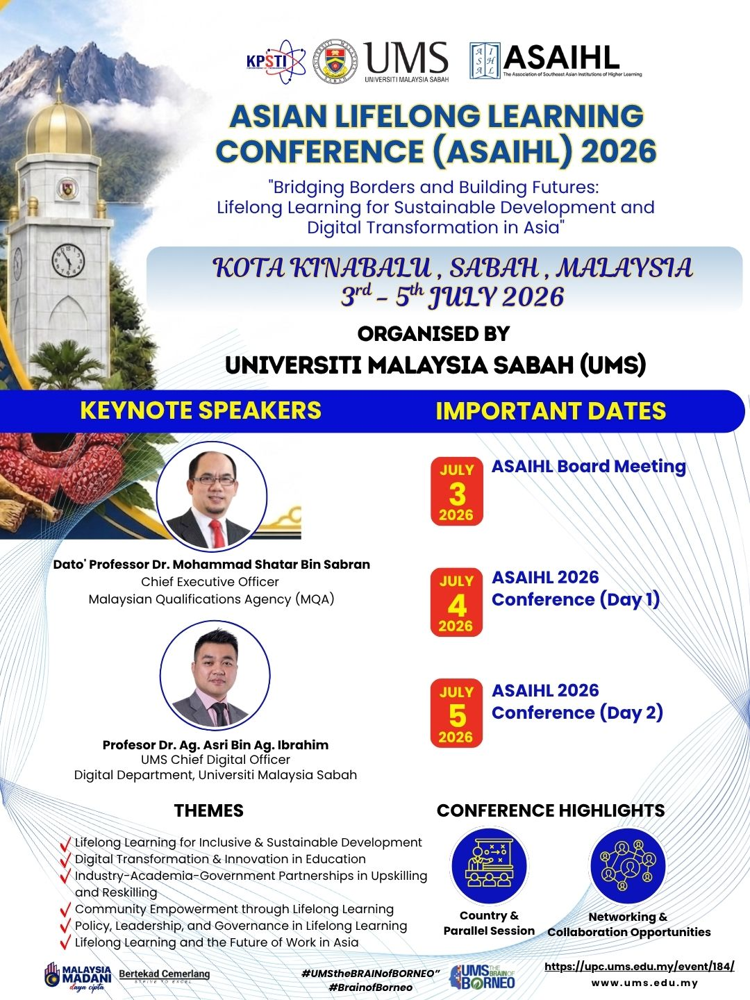 ASAIHL 2026 - Asian Lifelong Learning Conference 2026