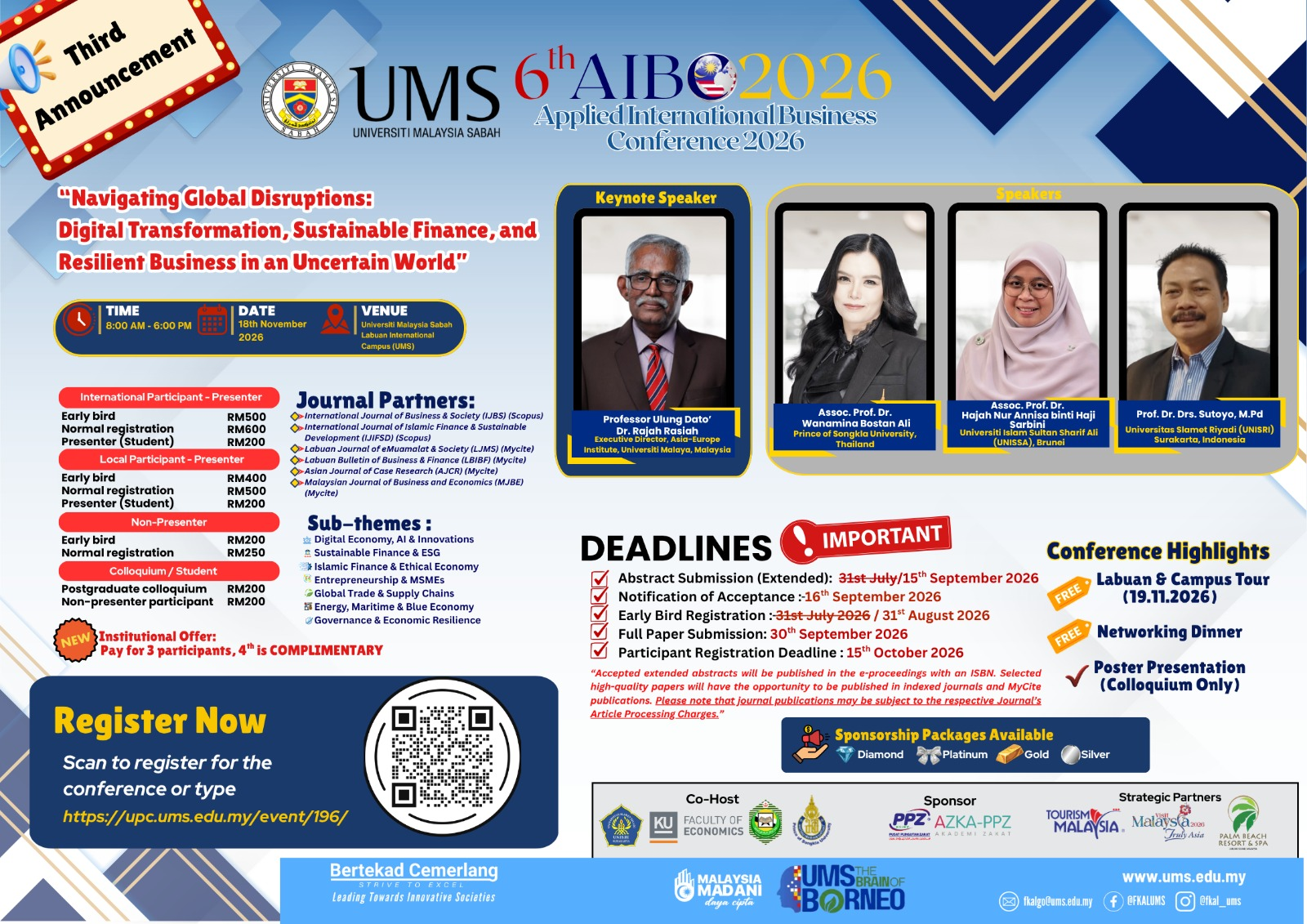 6th Applied International Business Conference (6th AIBC)