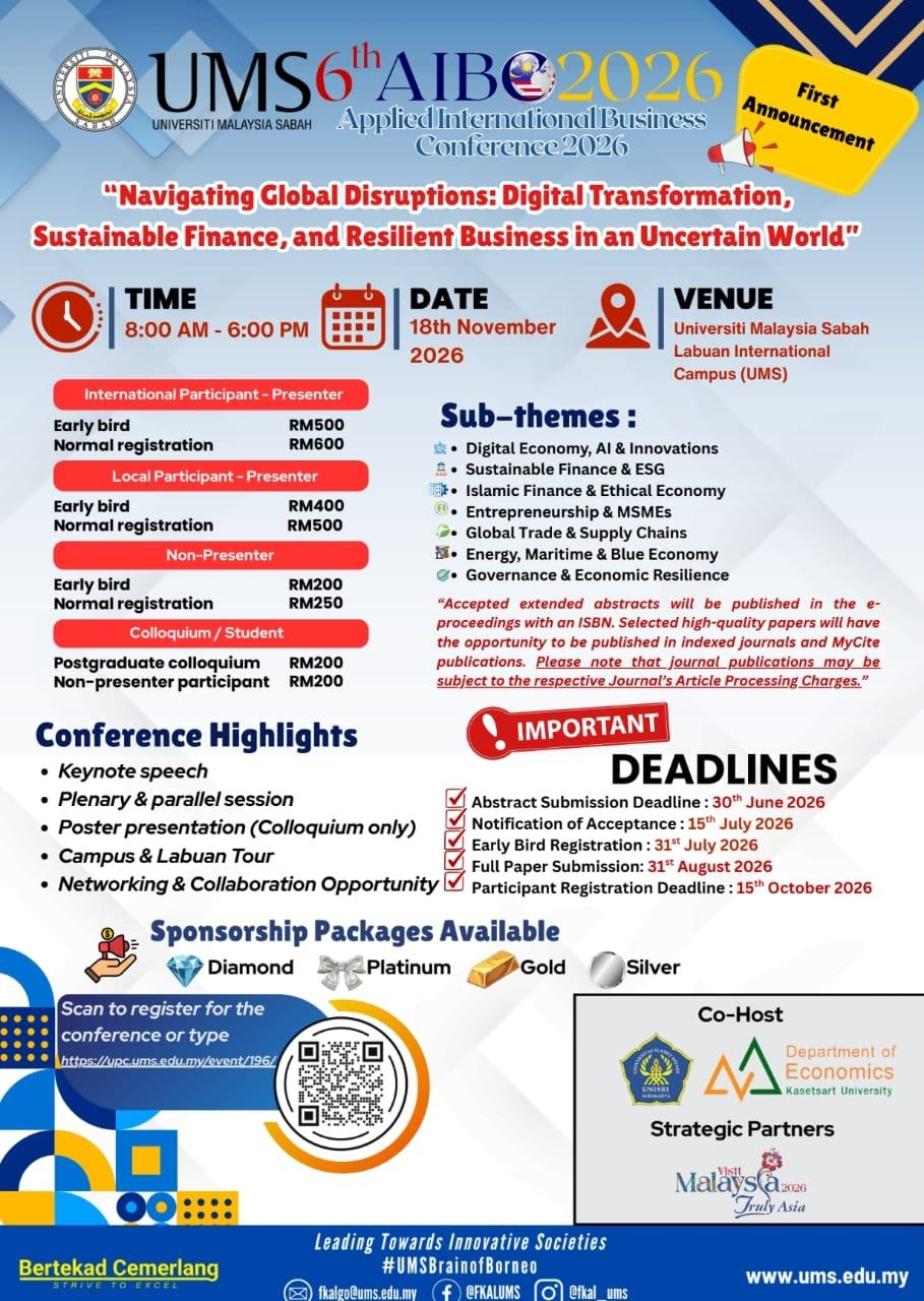 6th Applied International Business Conference (6th AIBC)