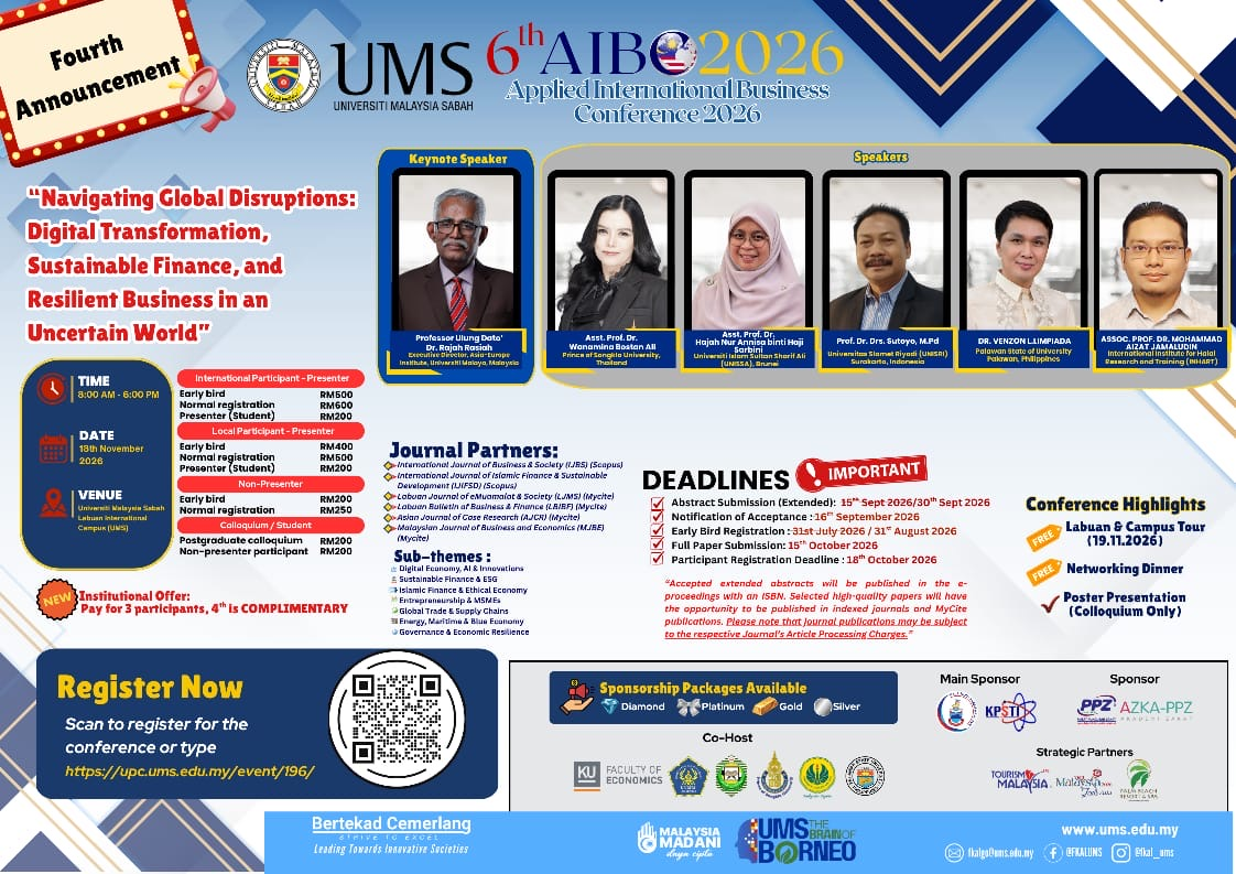 6th Applied International Business Conference (6th AIBC)