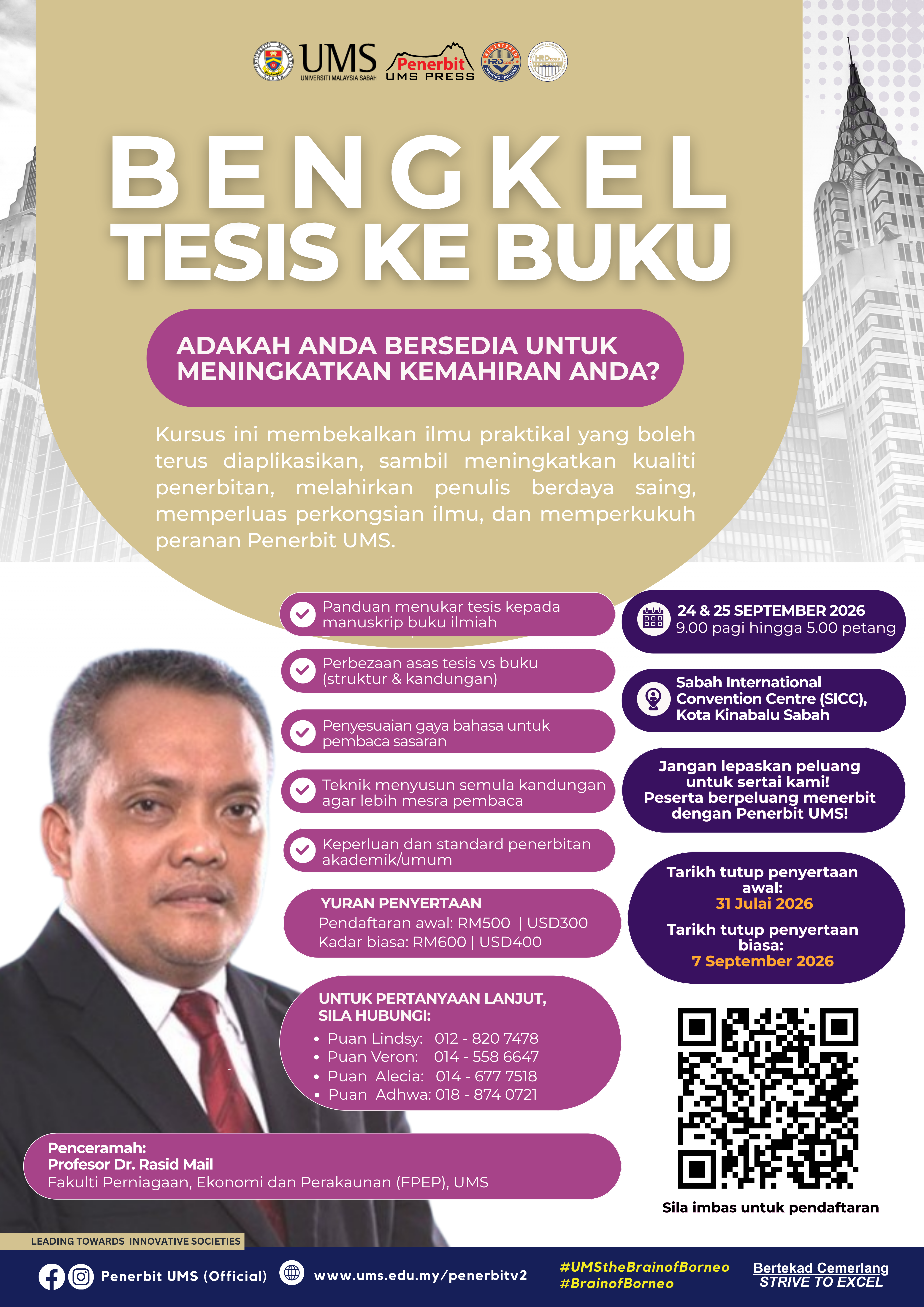 BENGKEL TESIS KE BUKU