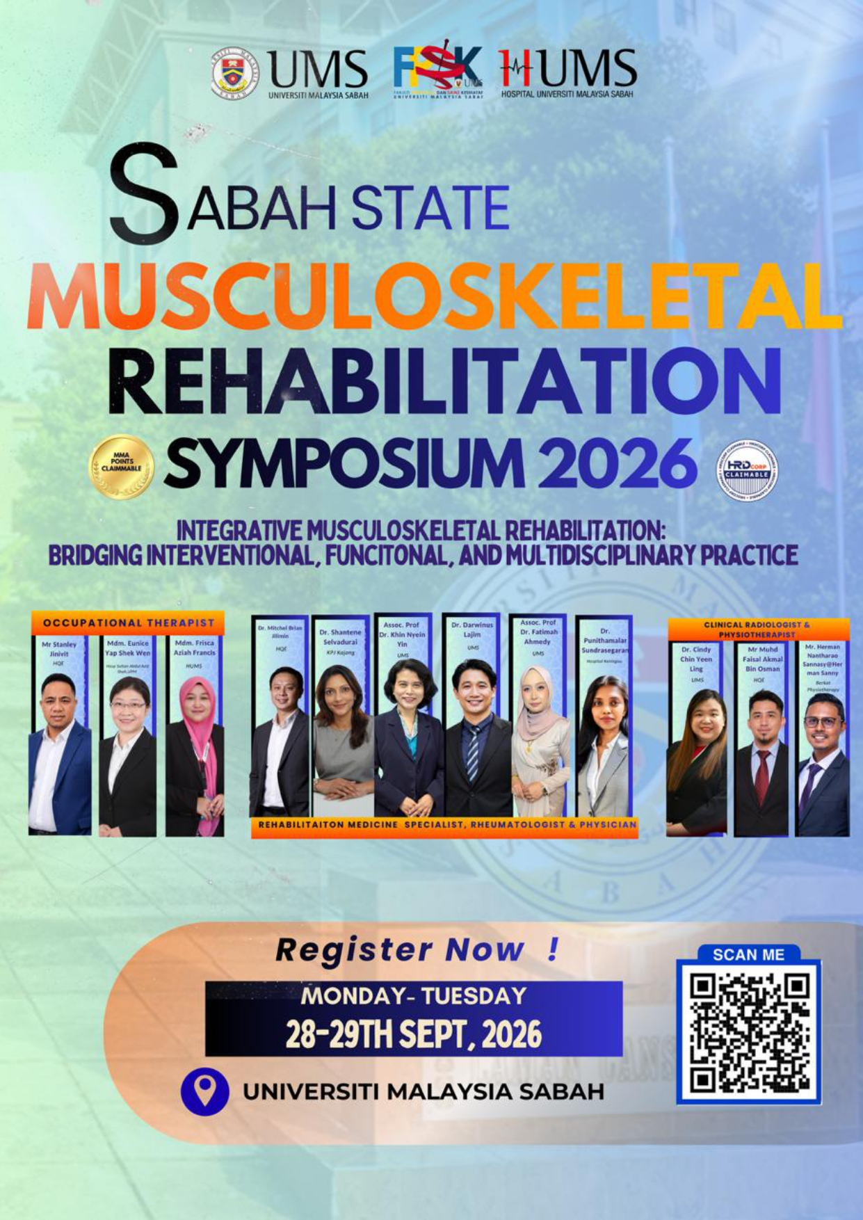 Sabah State Musculoskeletal Rehabilitation Symposium 2026