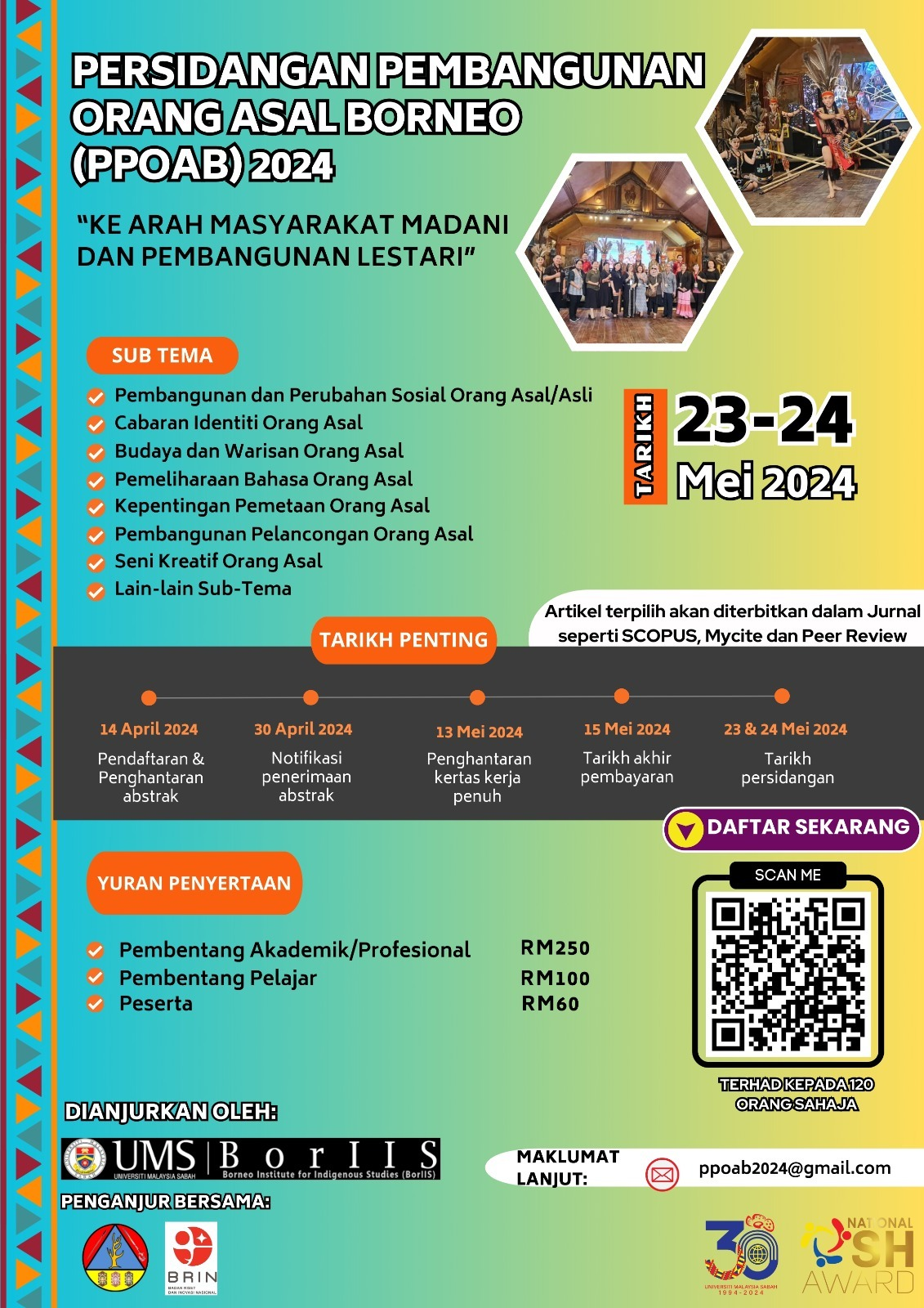 PPOAB 2024: Persidangan Pembangunan Orang Asal Borneo