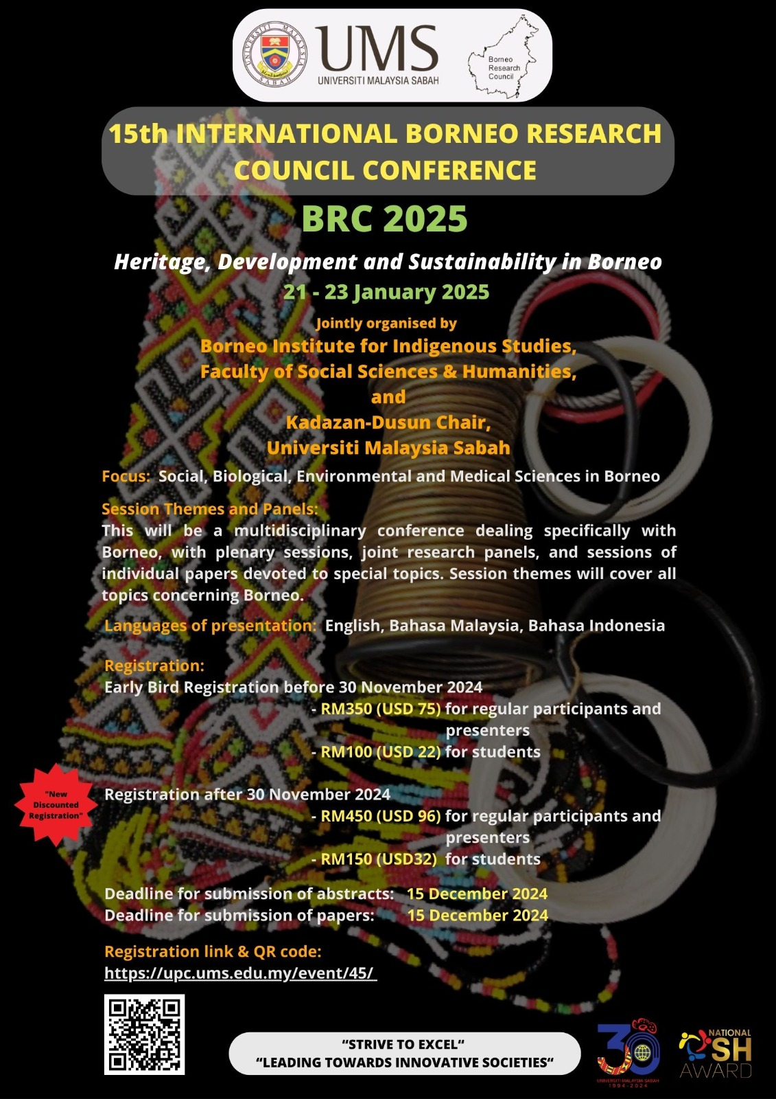 BRC2025: 15th INTERNATIONAL BORNEO RESEARCH COUNCIL CONFERENCE