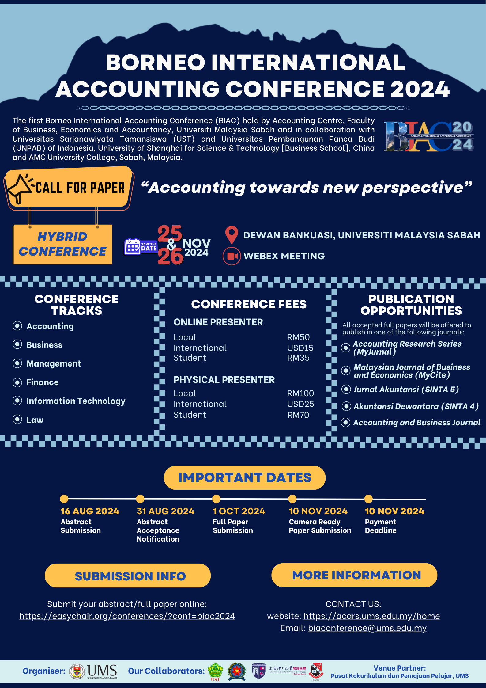 BIAC 2024: Borneo International Accounting Conference 2024
