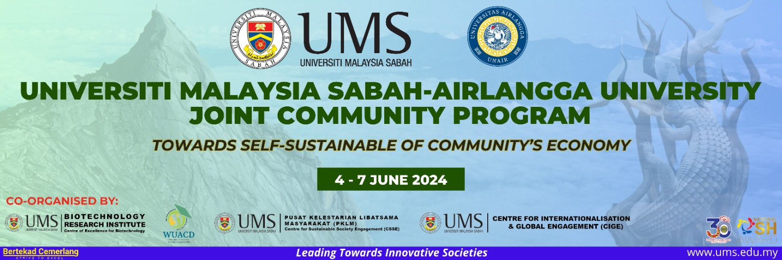 Join Community Program of University Malaysia Sabah - Airlangga University 2024