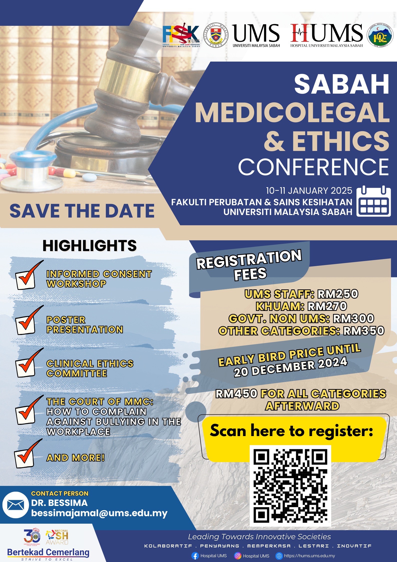 SABAH MEDICOLEGAL AND ETHICS (MLEC) SECOND EDITION IN UMS